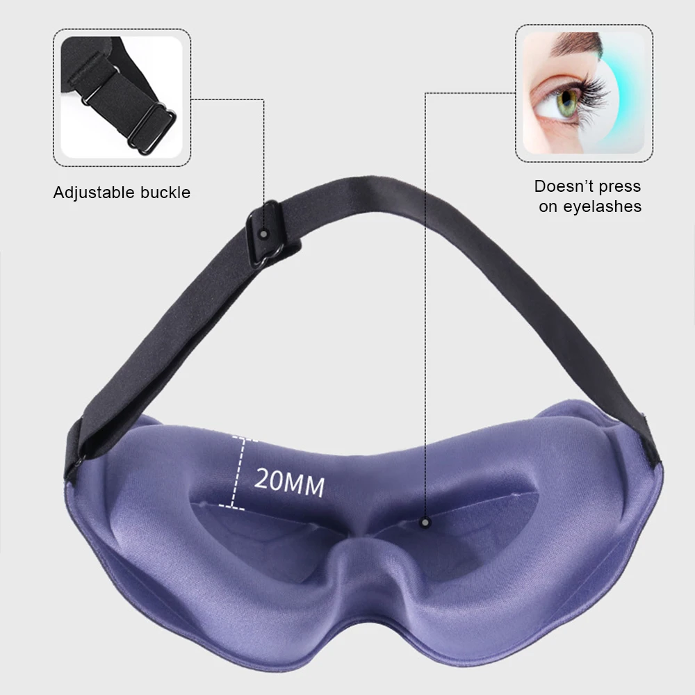 Sleeping Mask Block Out Light  - 3D Printing Mask ulasan dan harga