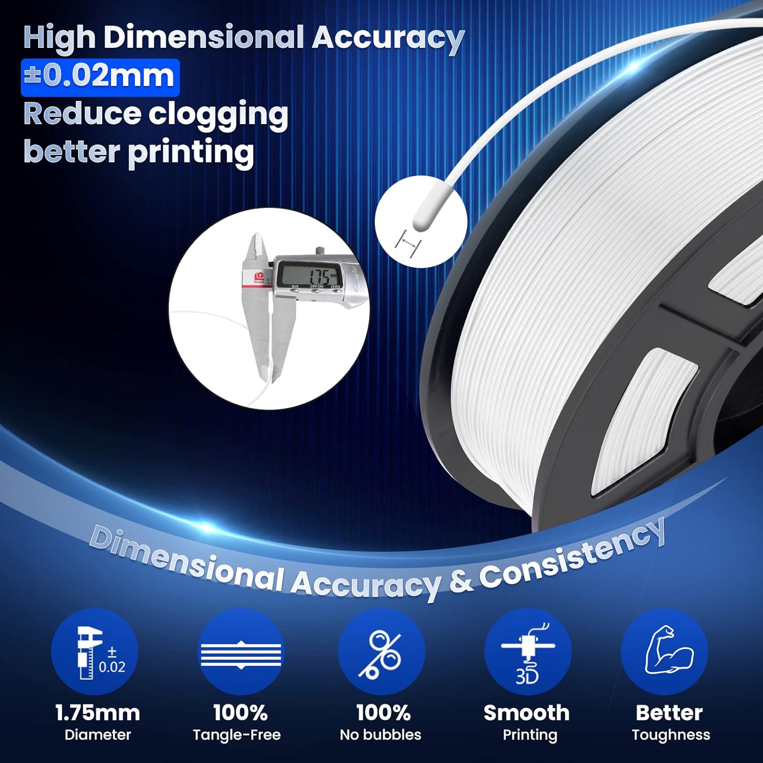 JAYO 3D PETG/PLA/PLA PLUS Prin - 3D Printing Nylon ulasan dan harga