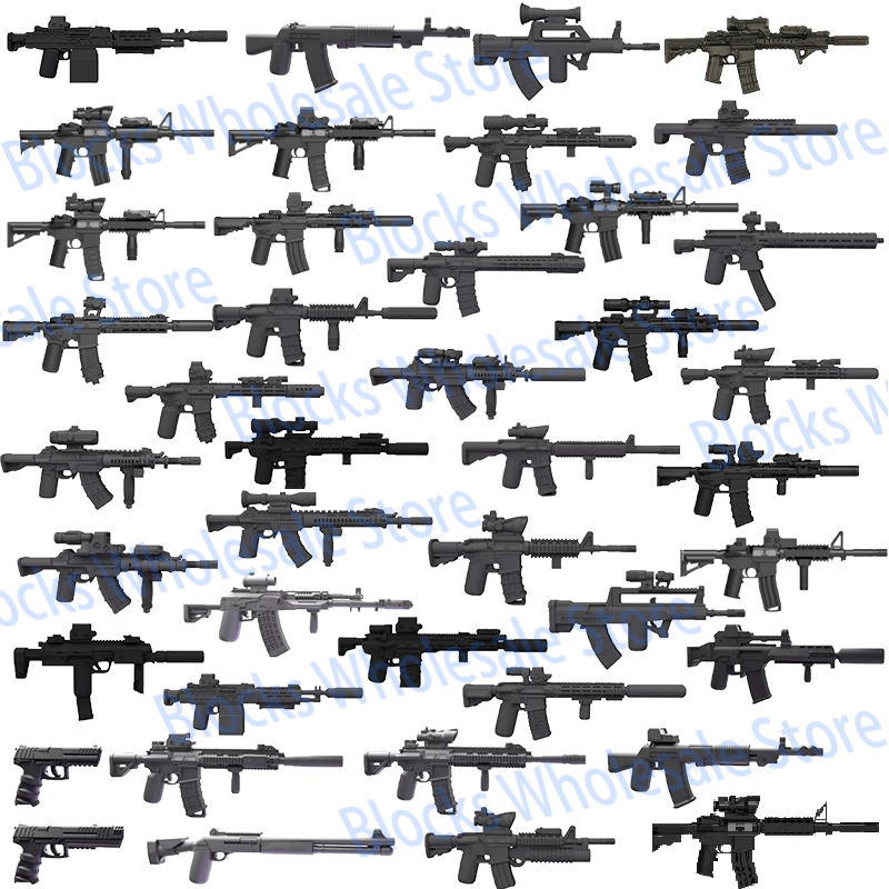 MOC Military Figure Equipment  - 3D Printing Lego Bricks ulasan dan harga