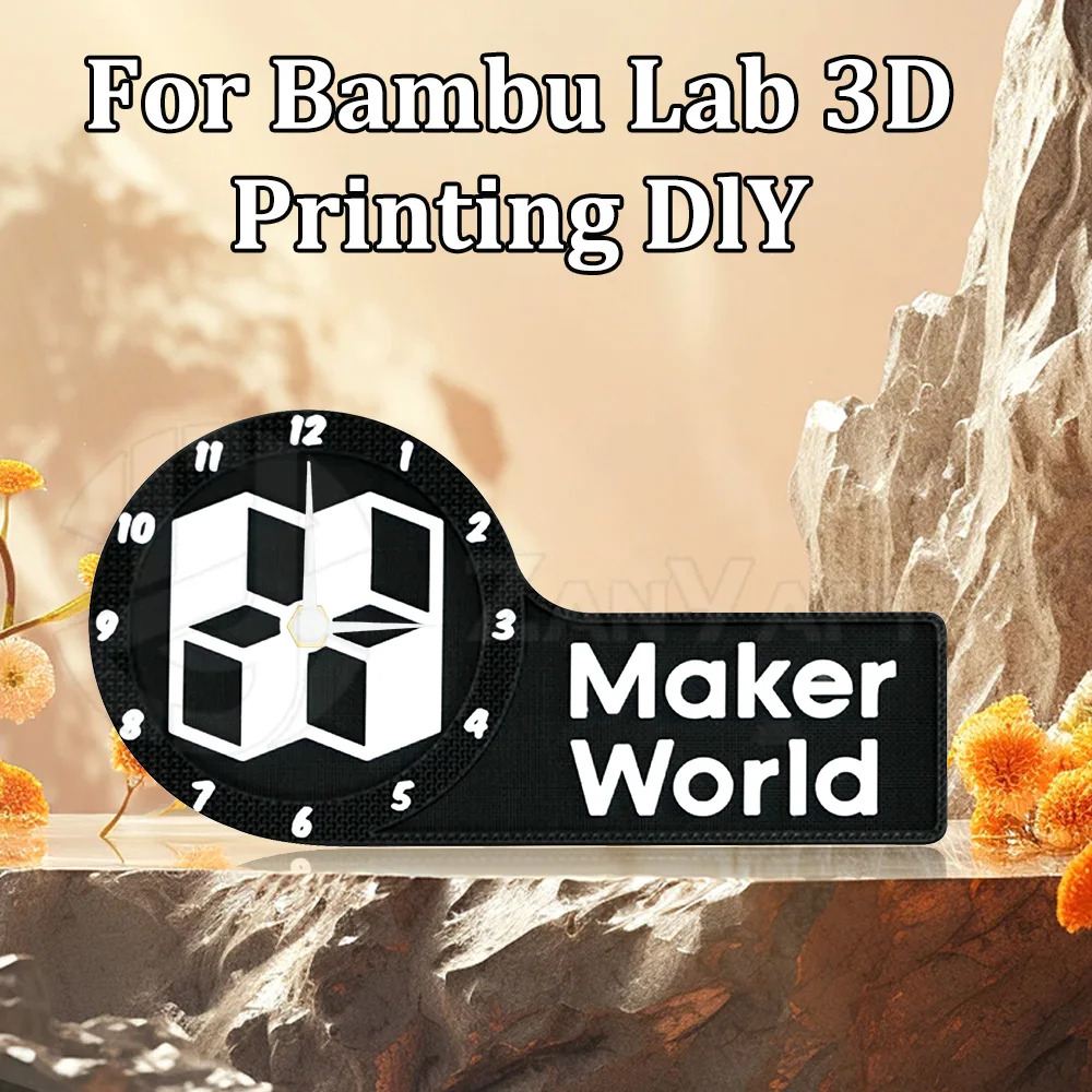 For Bambu Lab Clock MH011 Make - 3D Printing Bambu Lab ulasan dan harga