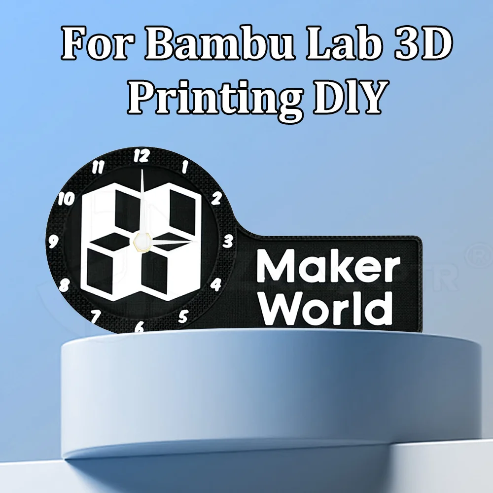 For Bambu Lab Clock MH011 Make - 3D Printing Bambu Lab ulasan dan harga