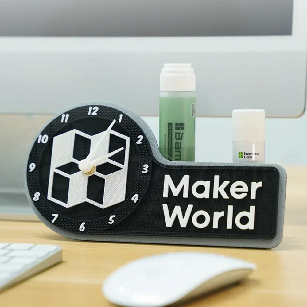 For Bambu Lab Clock MH011 Make - 3D Printing Bambu Lab ulasan dan harga