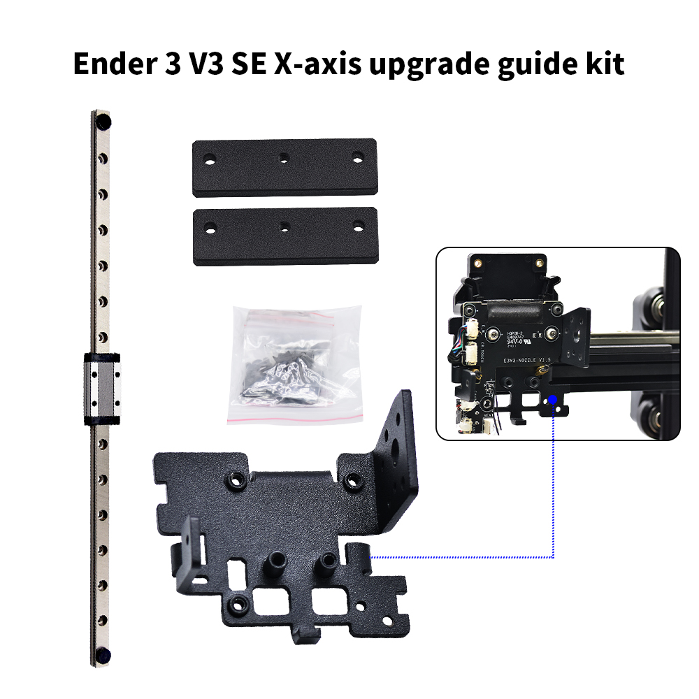 Ender-3 V3 SE Y-axis Dual Line - 3D Printing Guide ulasan dan harga