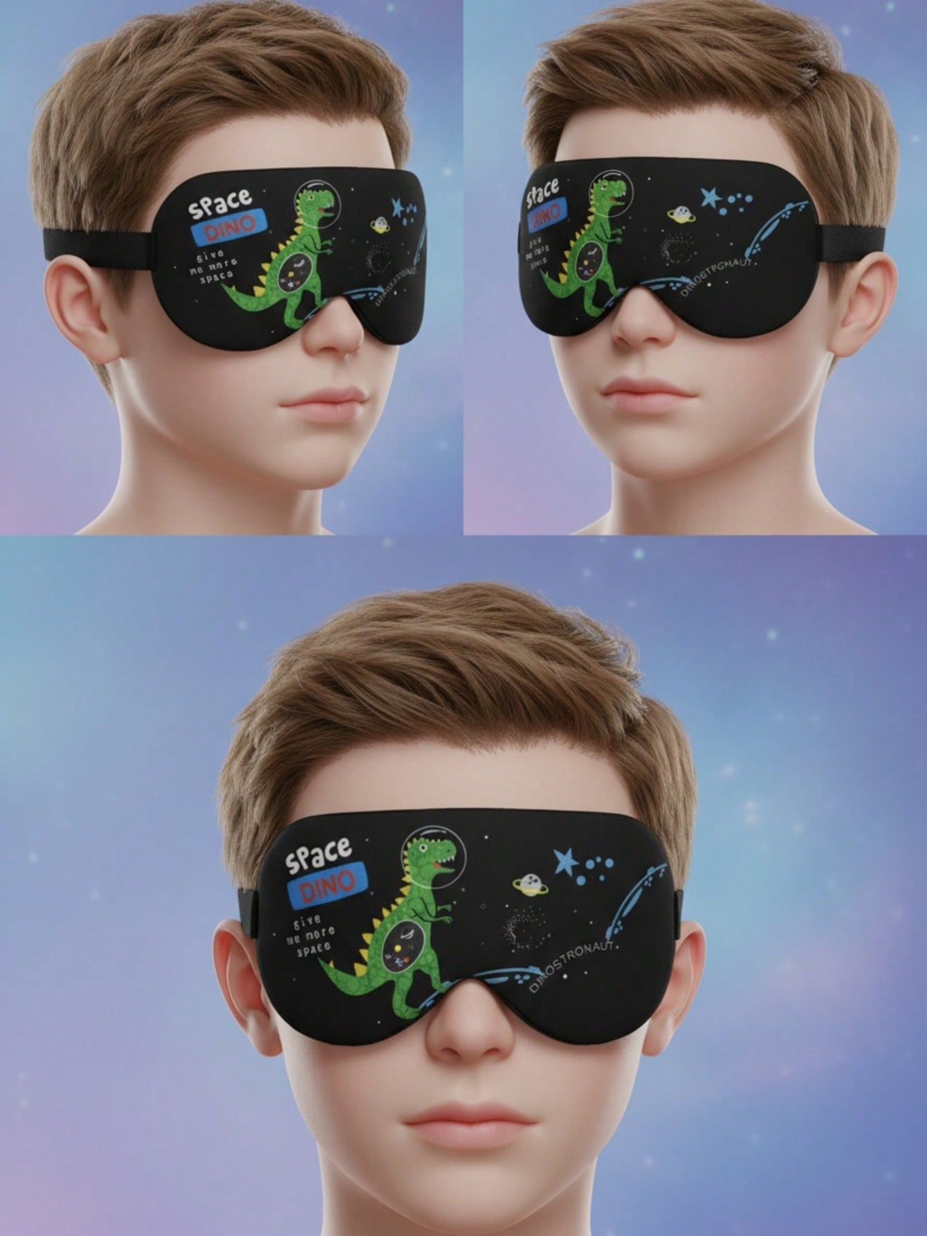 3Pcs Kids Adults 3D Stereo Sle - 3D Printing Mask ulasan dan harga