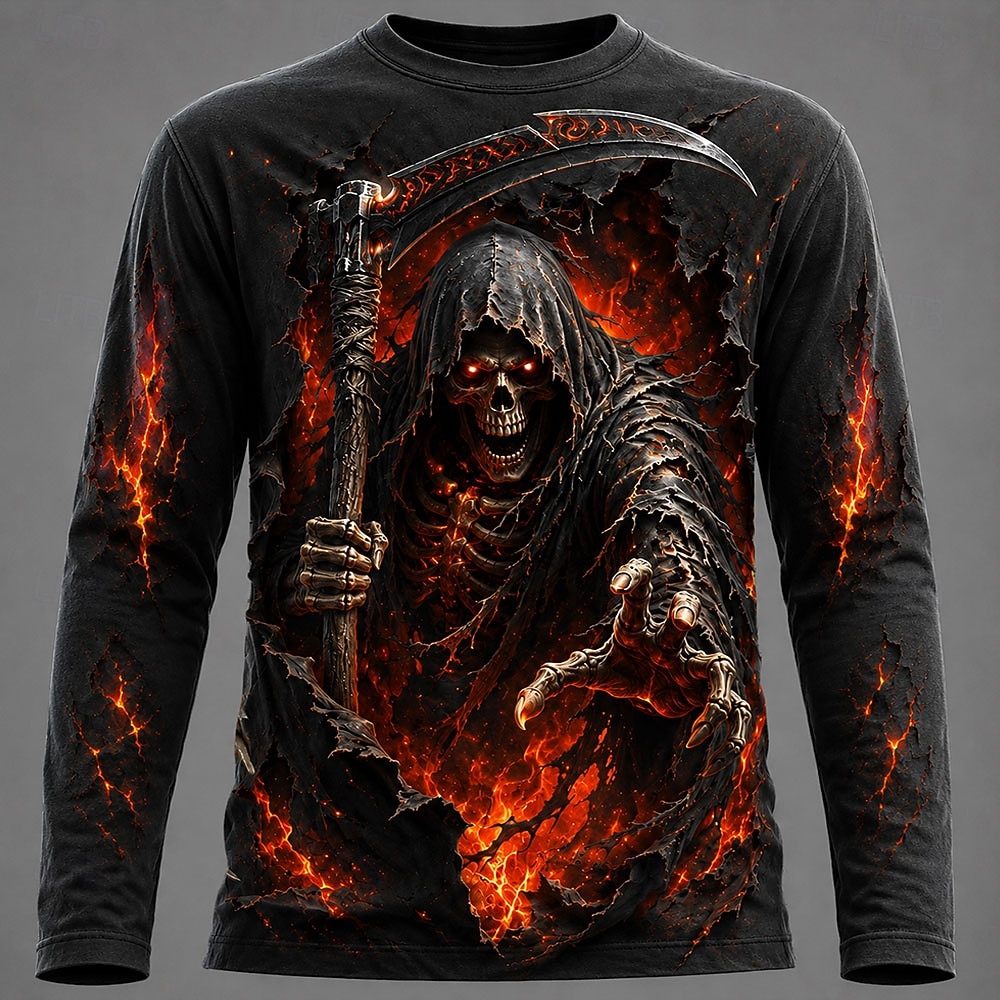 Halloween Men 3D Graphic Print - 3D Printing Custom ulasan dan harga