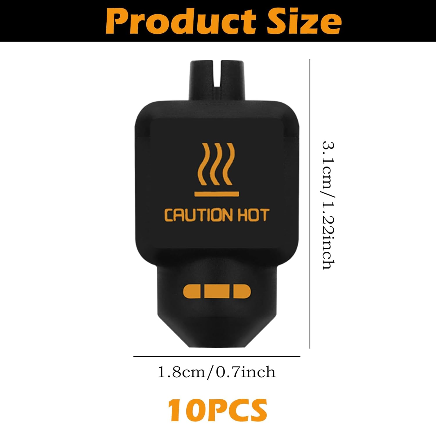 10Pcs Black Silicone Sock for  - 3D Printing Bambu Lab ulasan dan harga
