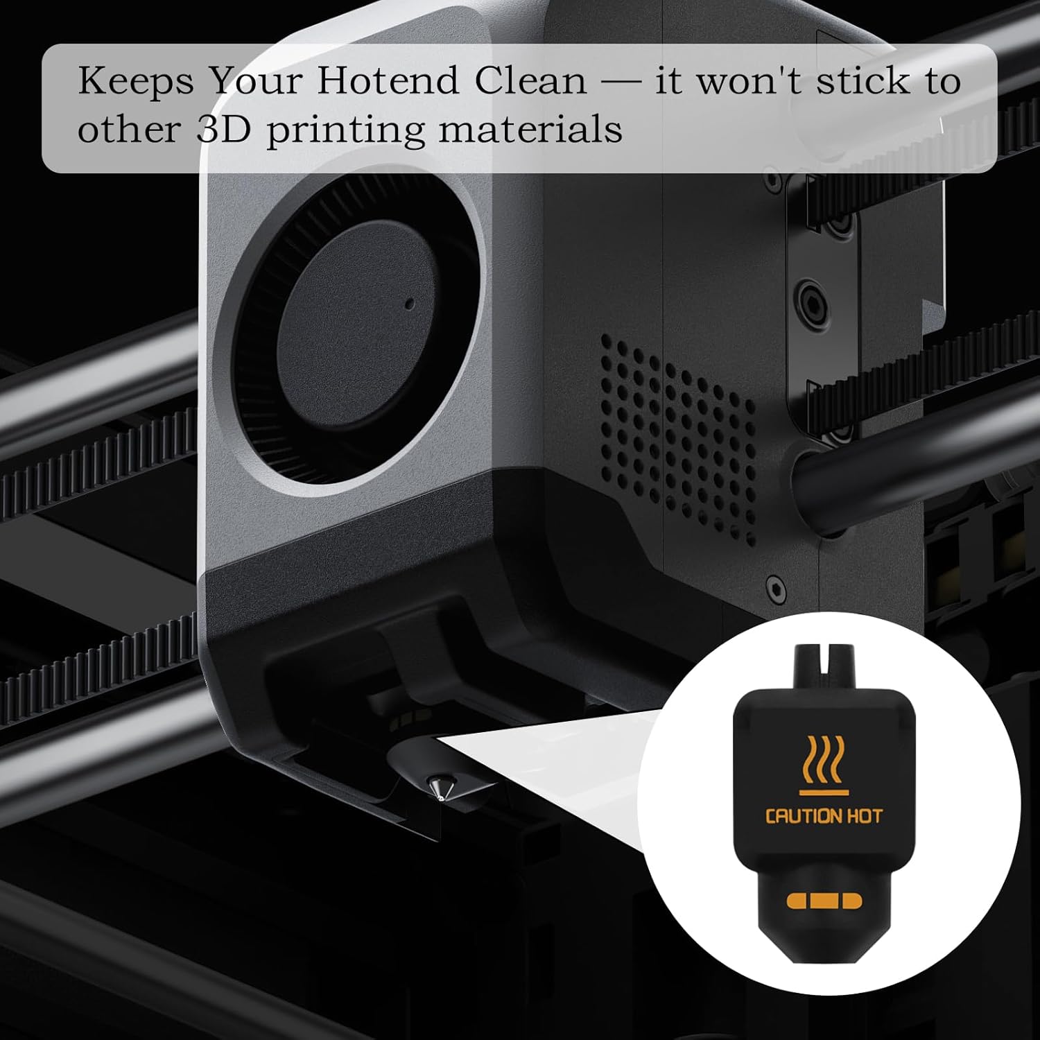 10Pcs Black Silicone Sock for  - 3D Printing Bambu Lab ulasan dan harga