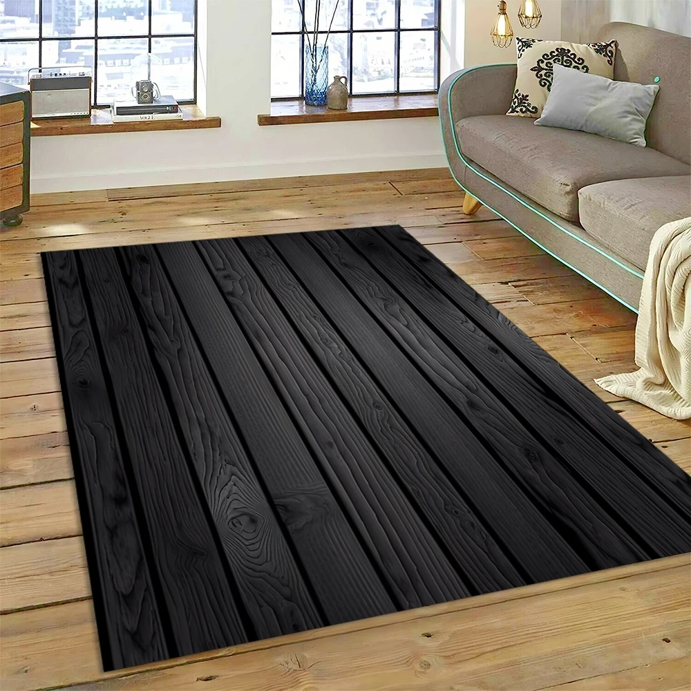 Color 3D Wood Grain Lines Rug  - 3D Printing Online Service ulasan dan harga