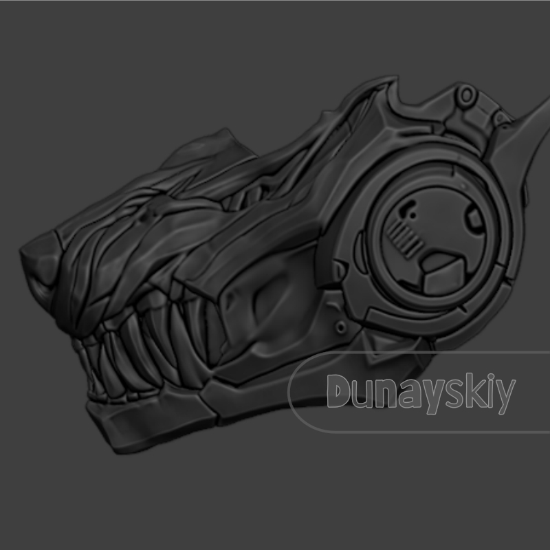 Love and Deepspace Valko Wolf  - 3D Printing Mask ulasan dan harga