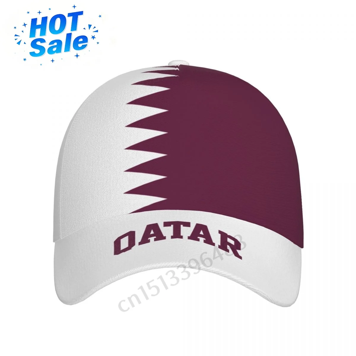 Custom Hats 2025 Qatar Flag 3D - 3D Printing Qatar ulasan dan harga