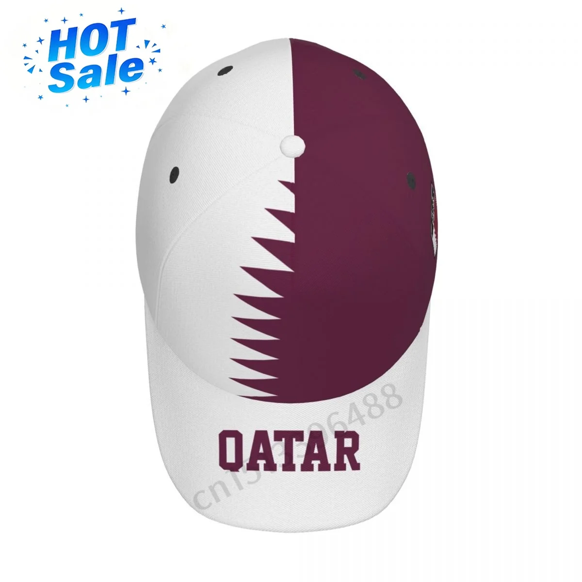 Custom Hats 2025 Qatar Flag 3D - 3D Printing Qatar ulasan dan harga