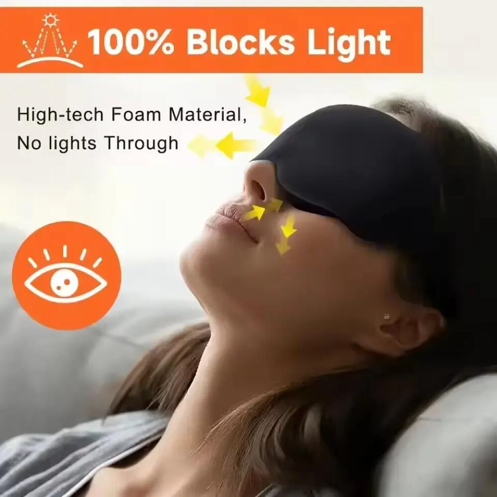New 3D Sleep Eye Mask Stereosc - 3D Printing Mask ulasan dan harga
