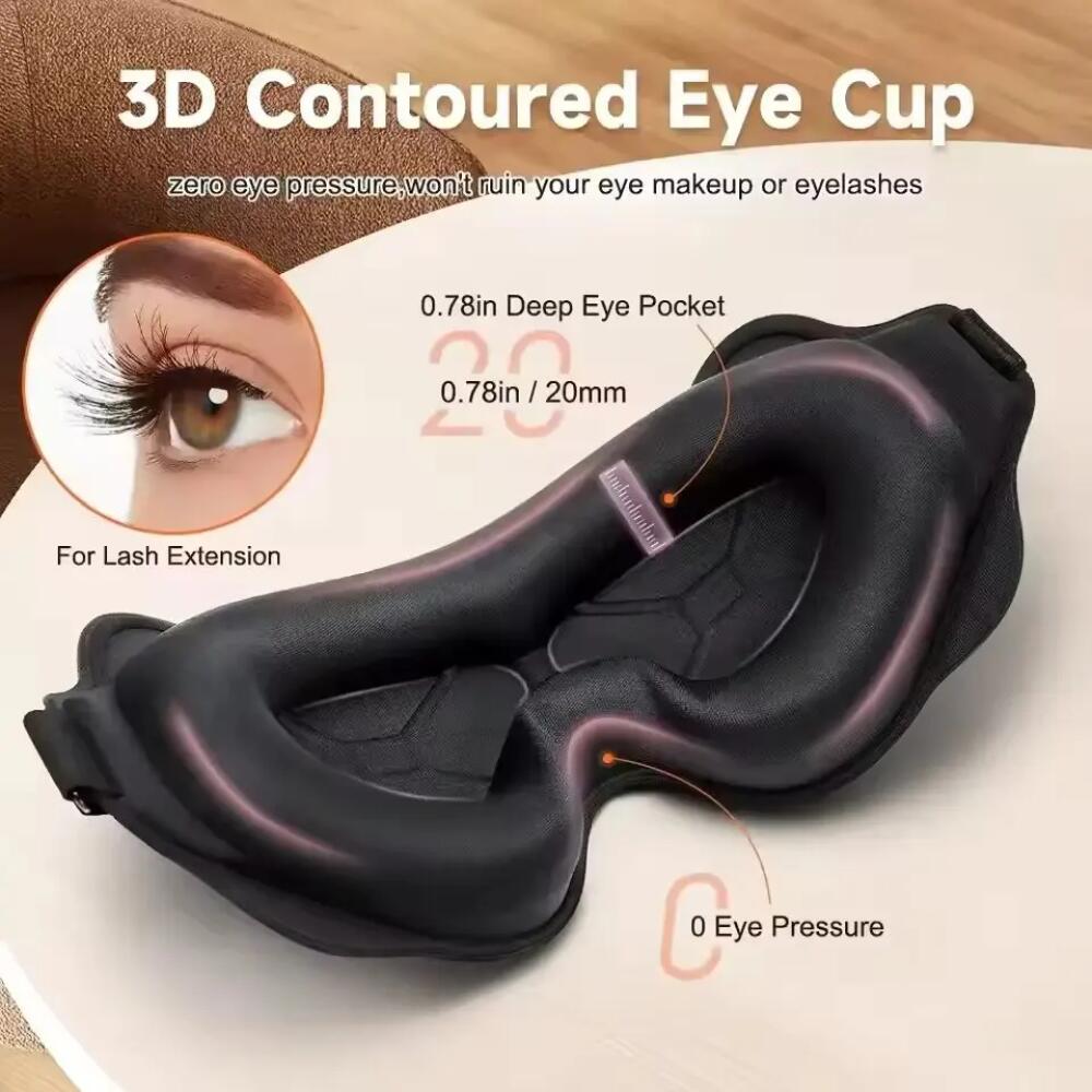 New 3D Sleep Eye Mask Stereosc - 3D Printing Mask ulasan dan harga