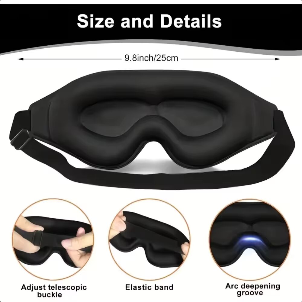 3D Eye Mask, Comfortable & Bre - 3D Printing Mask ulasan dan harga