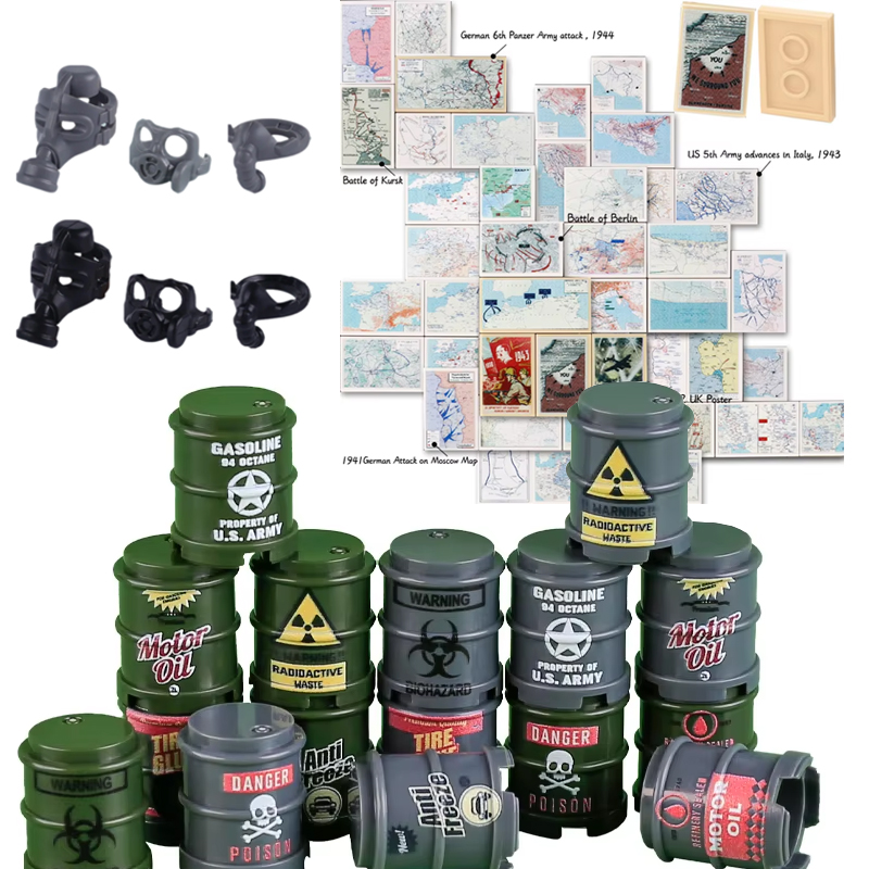 Military Building Blocks 3D Ci - 3D Printing Lego Bricks ulasan dan harga