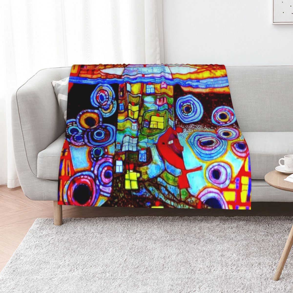 Qatar 813 neon Throw Blanket B - 3D Printing Qatar ulasan dan harga