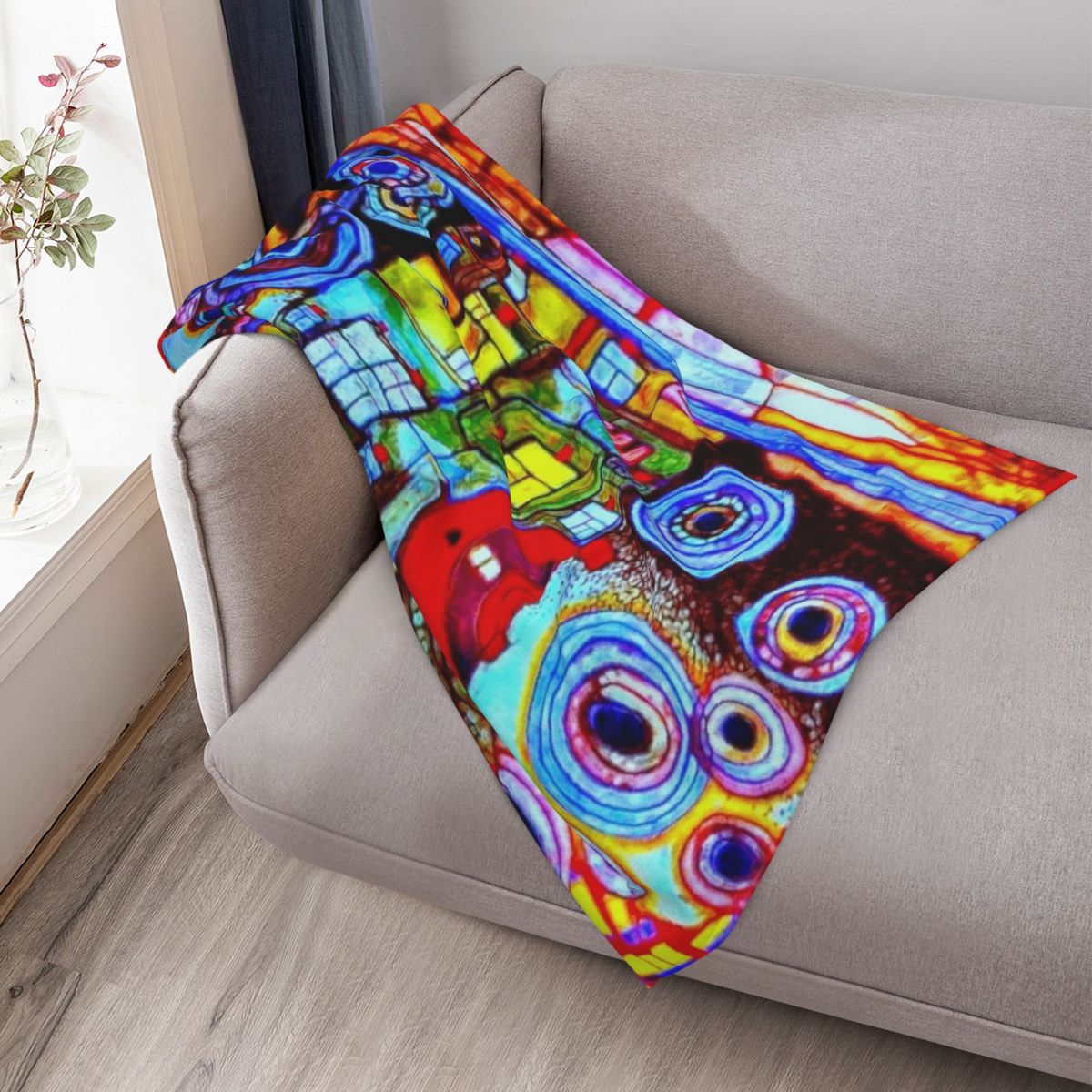 Qatar 813 neon Throw Blanket B - 3D Printing Qatar ulasan dan harga