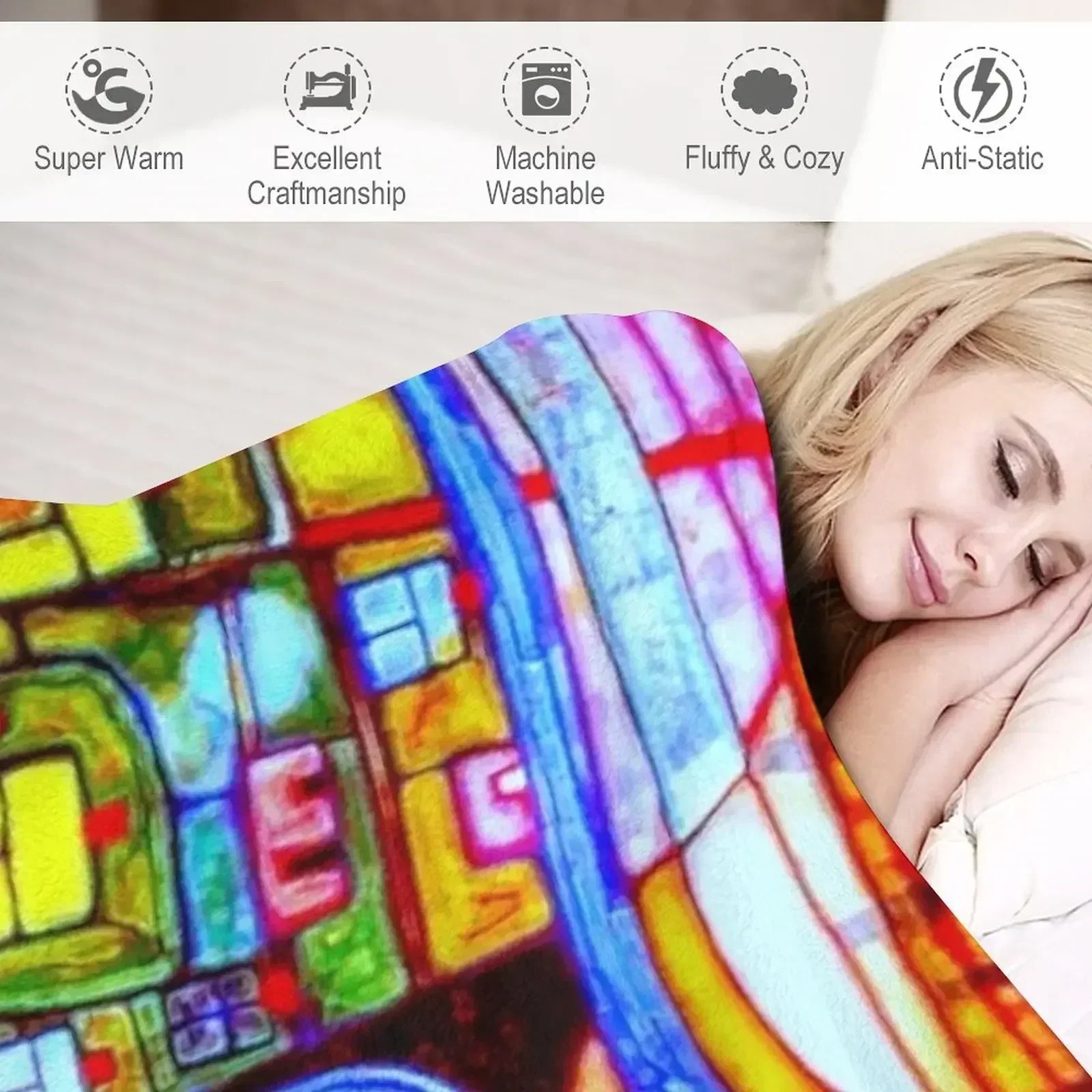 Qatar 813 neon Throw Blanket c - 3D Printing Qatar ulasan dan harga