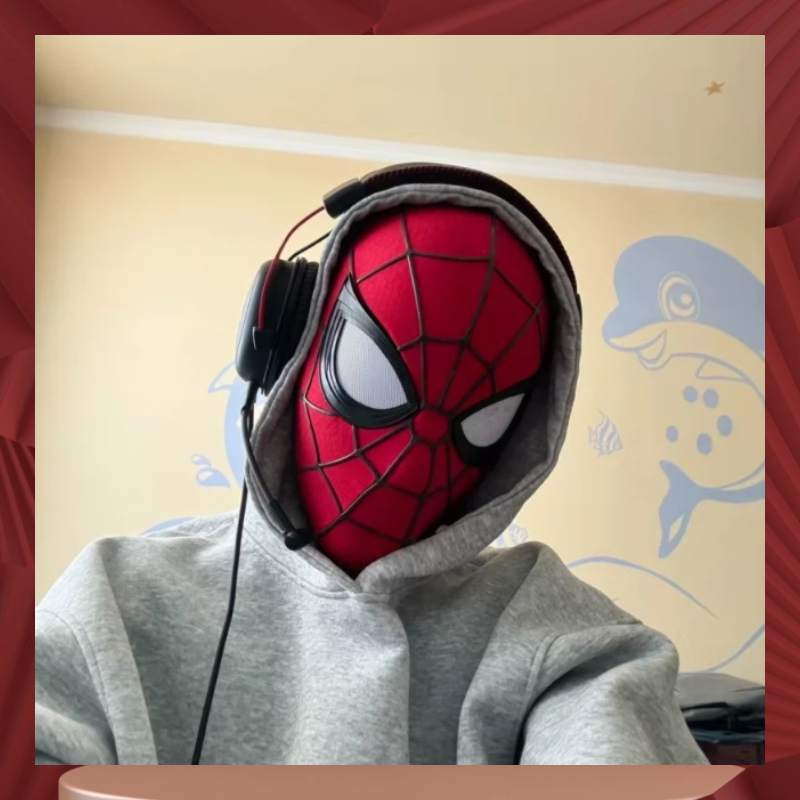 Stock Spiderman Brand New Day  - 3D Printing Mask ulasan dan harga