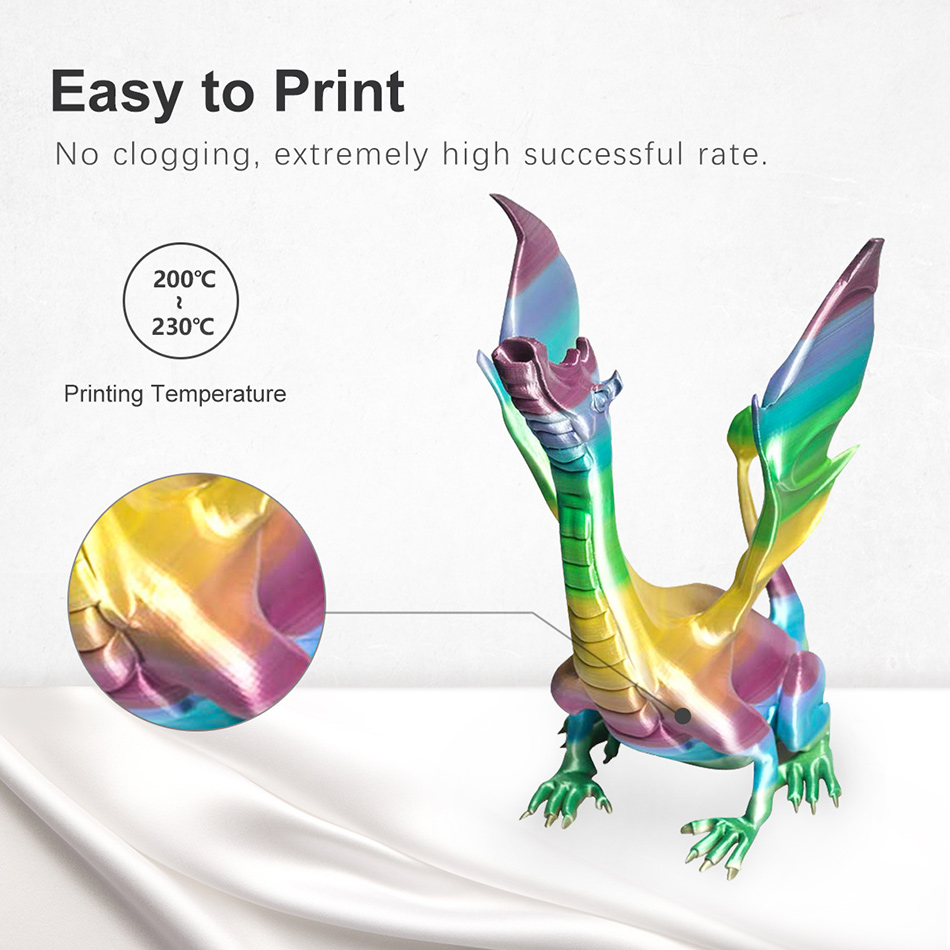 SUNLU SILK PLA 3D Filament 1.7 - 3D Printing Nylon ulasan dan harga