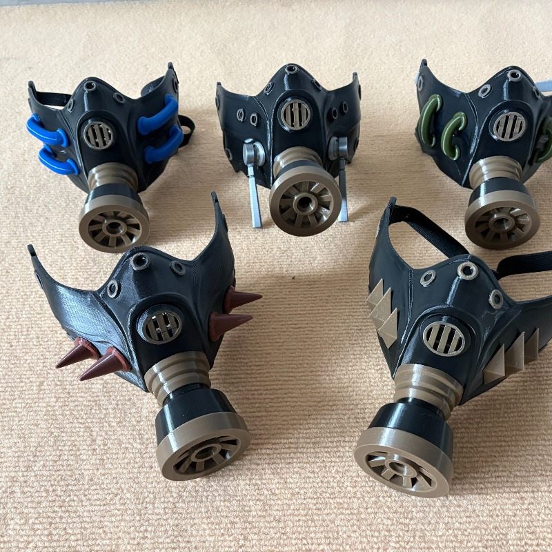 Riyo Rudo Tamsy Zanka Enjin Gu - 3D Printing Mask ulasan dan harga