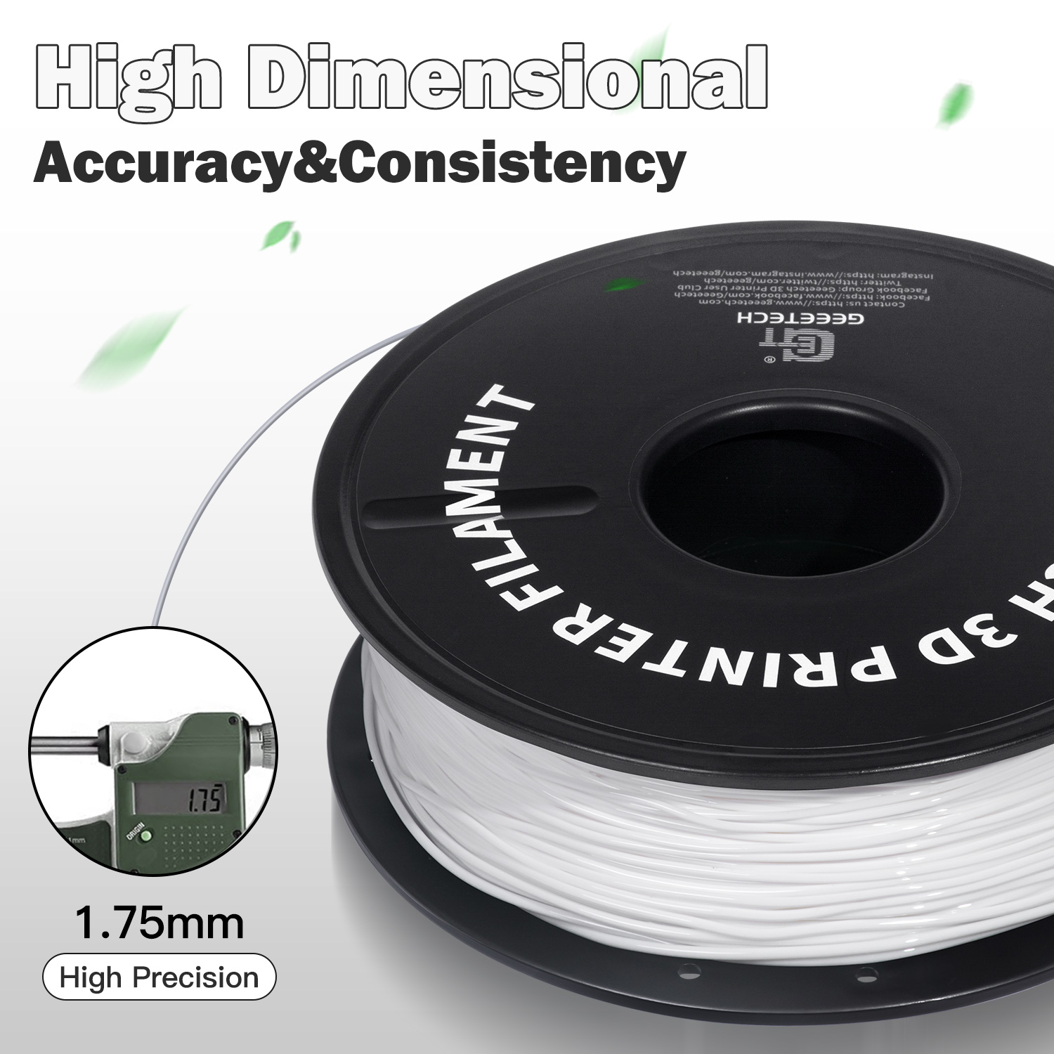 GEEETECH TPU 3D Printer Flexib - 3D Printing Nylon ulasan dan harga