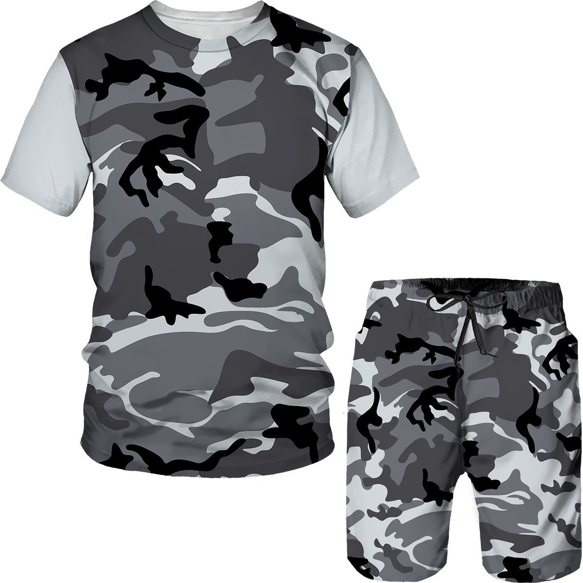 Camouflage Men's Suits Camo 3D - 3D Printing Custom ulasan dan harga