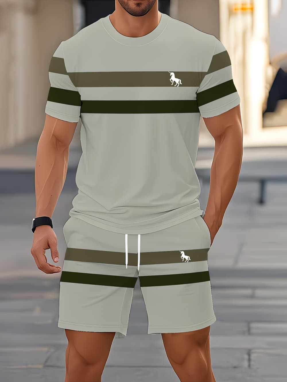 Men's Summer Sets Funny 3D Str - 3D Printing Custom ulasan dan harga