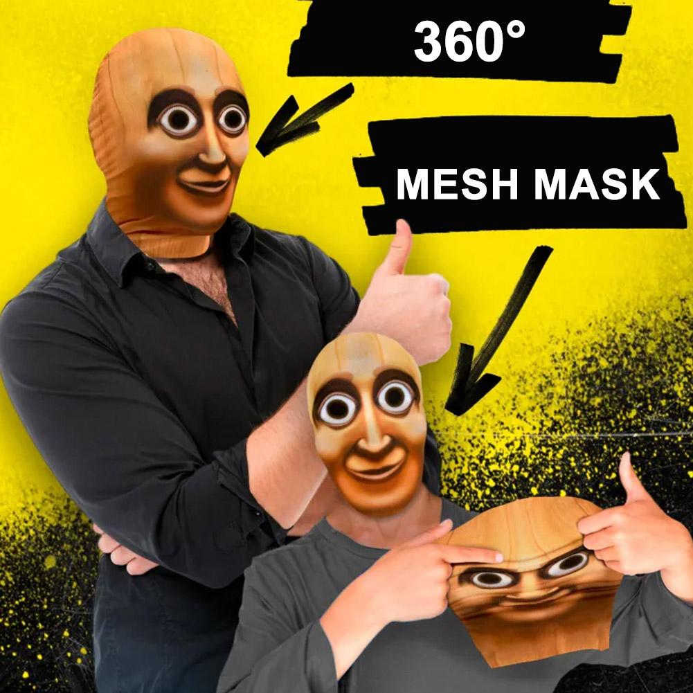 NEW 3D Printed Full Face Mask  - 3D Printing Mask ulasan dan harga
