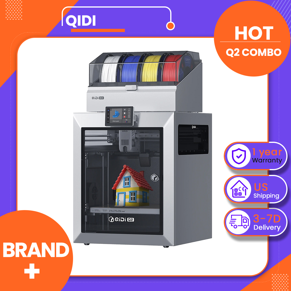 QIDI Q2 Combo 3D Printer, 600m - 3D Printing Online Service ulasan dan harga