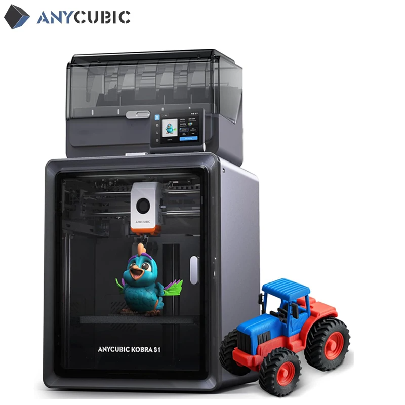 Anycubic Kobra S1 Combo Multi- - 3D Printing Online Service ulasan dan harga