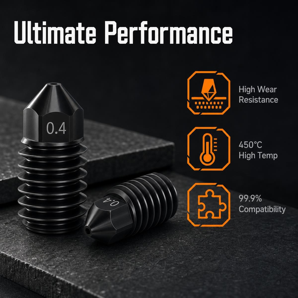 Detachable Hardened Steel 3D P - 3D Printing Bambu Lab ulasan dan harga