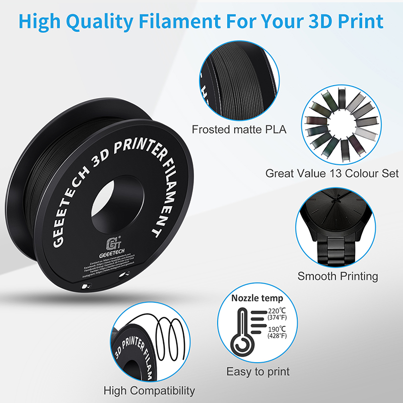 Geeetech 3D Printer Filament M - 3D Printing Nylon ulasan dan harga