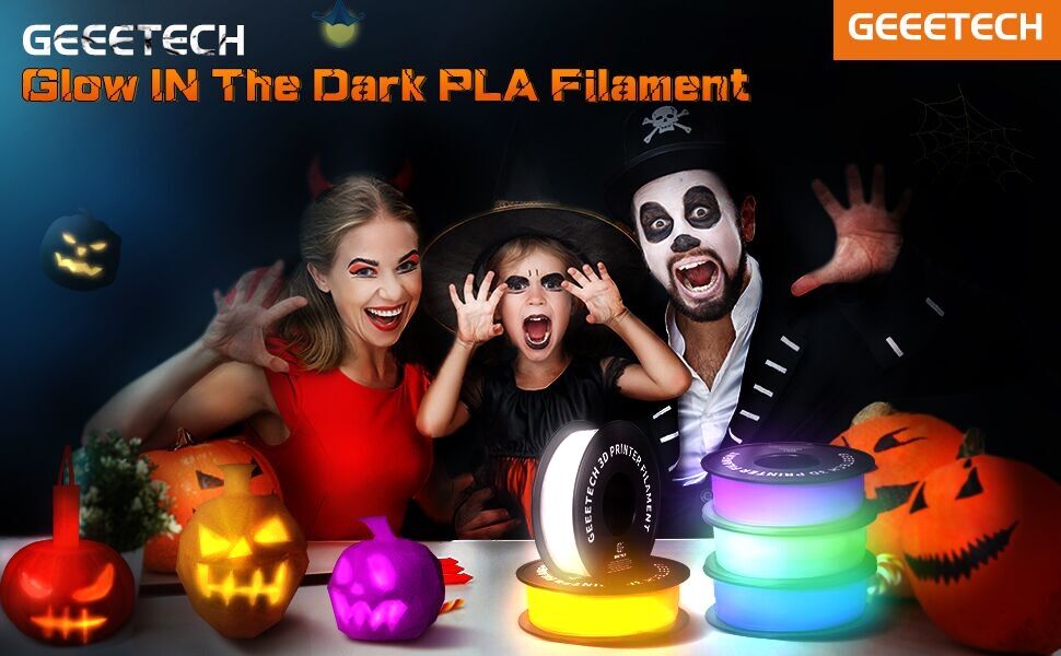 GEEETECH Glow PLA 1.75mm 1kg G - 3D Printing Nylon ulasan dan harga