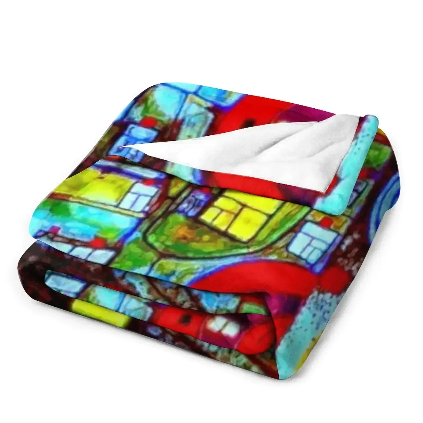 Qatar 813 neon Throw Blanket c - 3D Printing Qatar ulasan dan harga