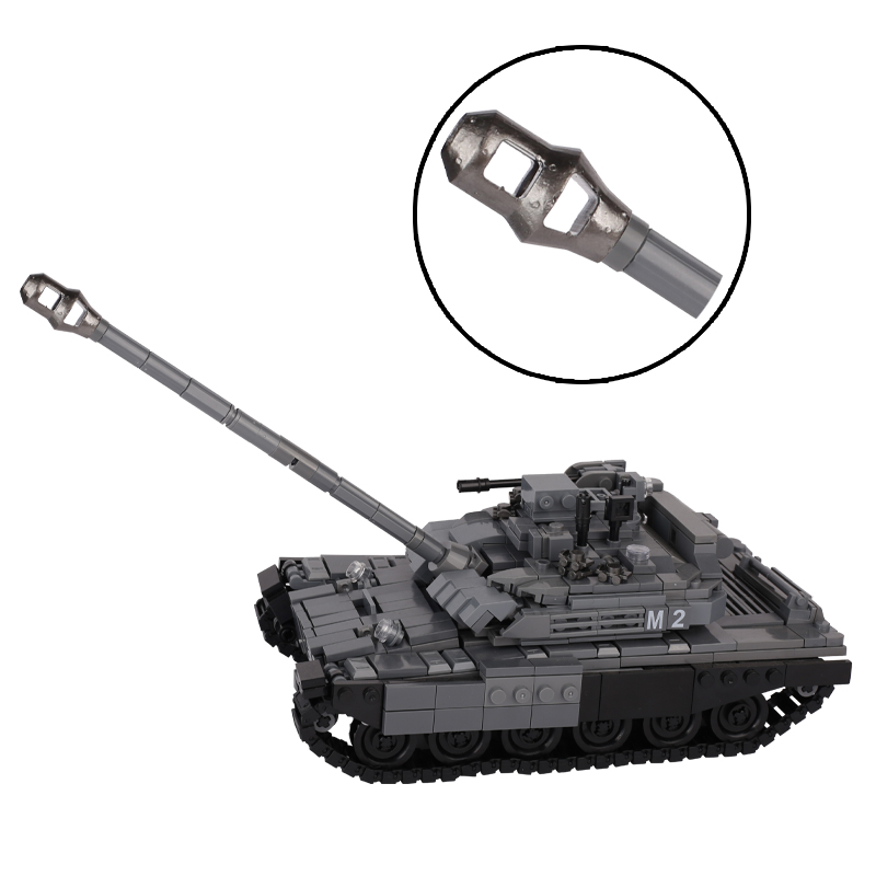 MOC WW2 Military Tank Cannon 3 - 3D Printing Lego Bricks ulasan dan harga